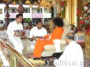 06. Prasadam being blessed before distribution on X'Mas morning